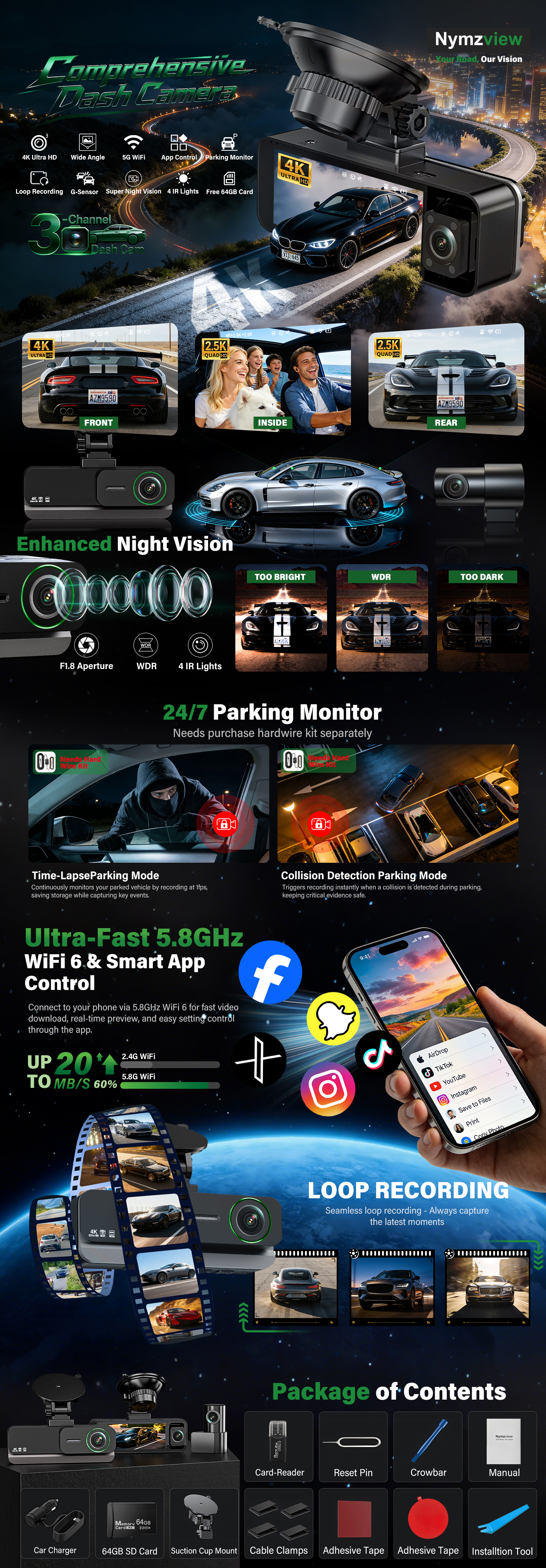 Dash Cam Feature Module
